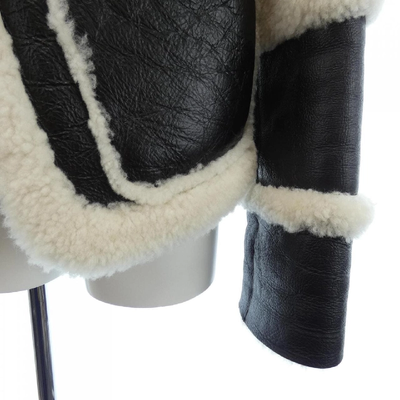 【Mã giảm giá】Áo khoác lông cừu CELINE 640330