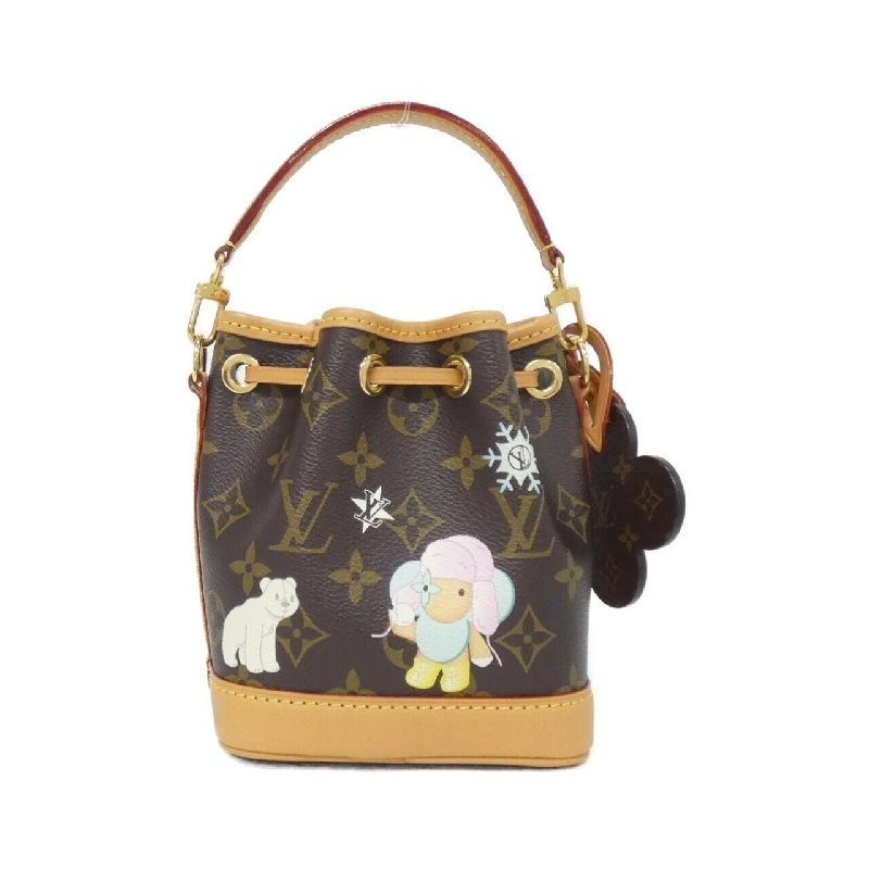 Túi xách vai Louis Vuitton Monogram (Vivienne Holiday) Nano Noe M12221 - Hàng hiệu Authentic 801458