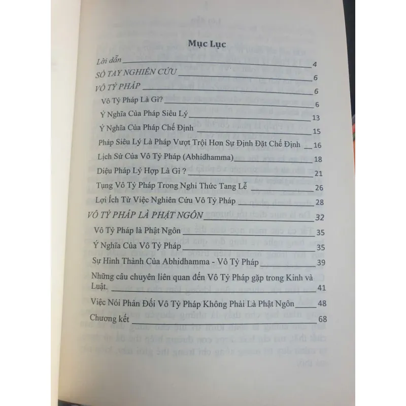 Sổ Tay Nghiên Cứu Vô Tỷ Pháp & Vô Tỷ Pháp Là Phật Ngôn 758485