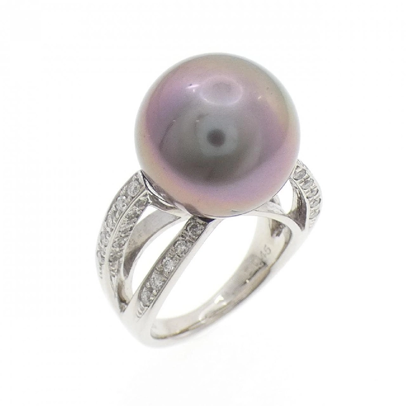 Nhẫn ngọc trai đen PT900 14.1mm - Hàng hiệu Authentic 855671