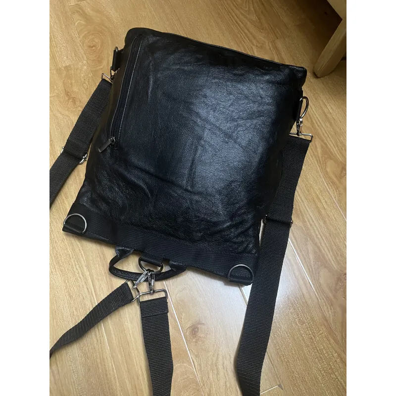 Balo nam, nữ 28*37*8 da thật 2hand 972851