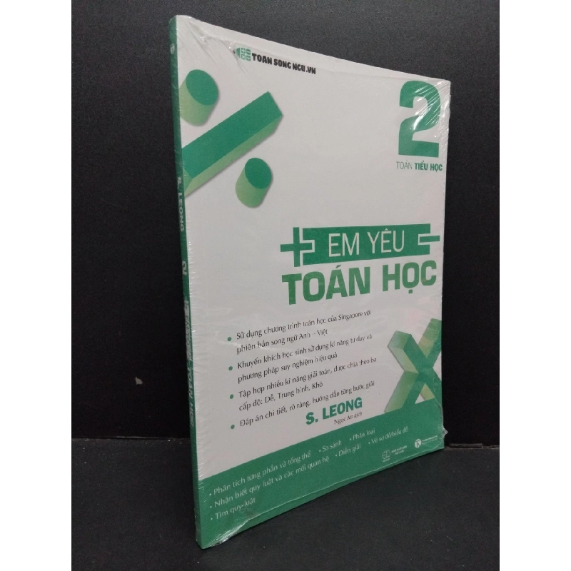 2 Em yêu toán học S. Leong mới 100% HCM.ASB1309 917212