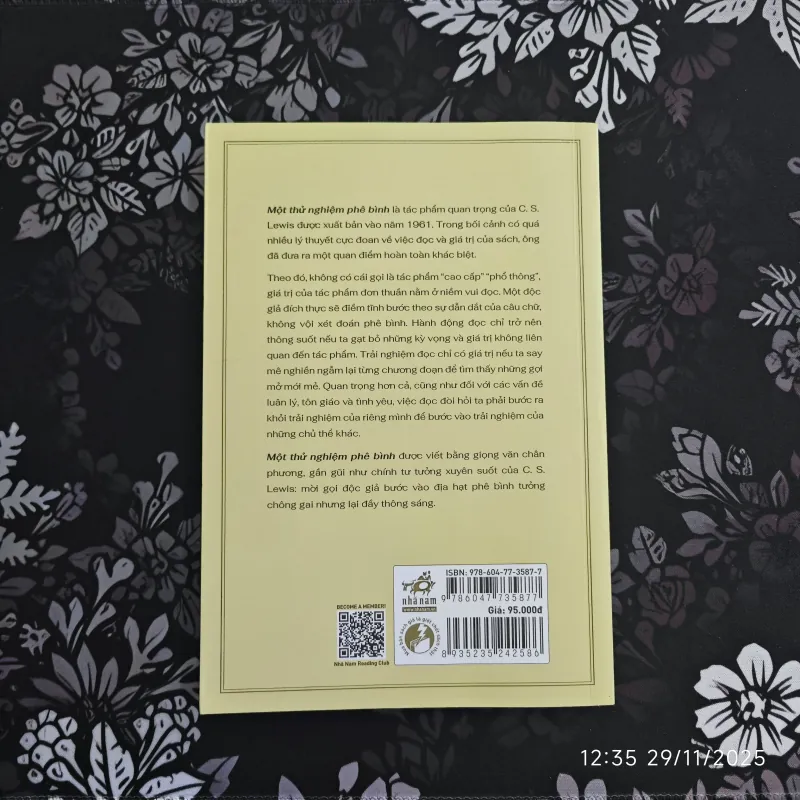 Một Thử Nghiệm Phê Bình - C.S.Lewis 712140