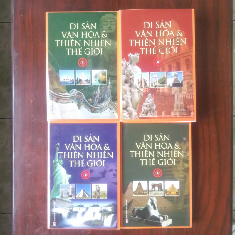 [Sách] Di Sản Văn Hóa Và Thiên Nhiên Thế Giới (Trọn Bộ 4/4 Tập) 800644