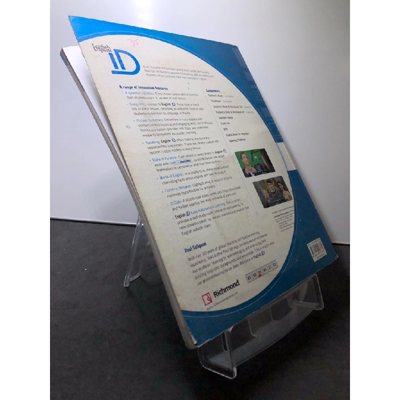 English ID 2b Student's Book and Workbook mới 85% bẩn nhẹ note viết chì kèm CD Richmond HPB3107 HỌC NGOẠI NGỮ 450759