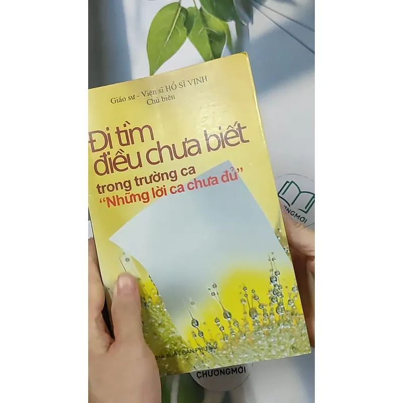 Đi tìm điều chưa biết trong trường ca " Những lời ca chưa đủ " - GS Hồ Sỹ Vịnh 688667