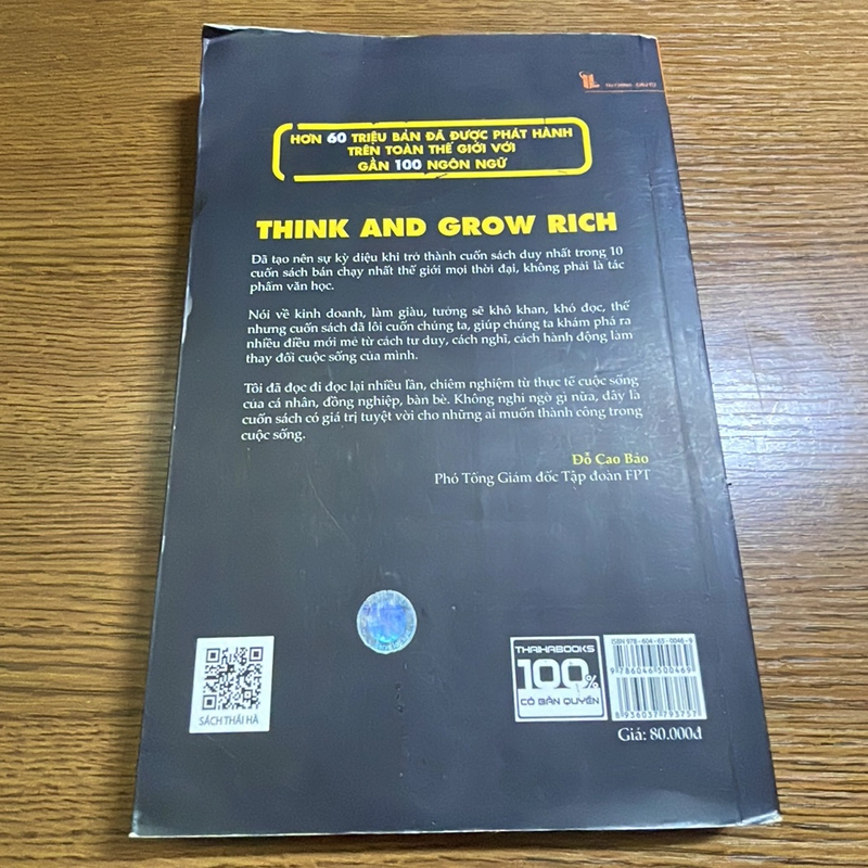 Think and grow rich 13 nguyên tắc nghĩ giàu làm giàu Napoleon Hill 370118