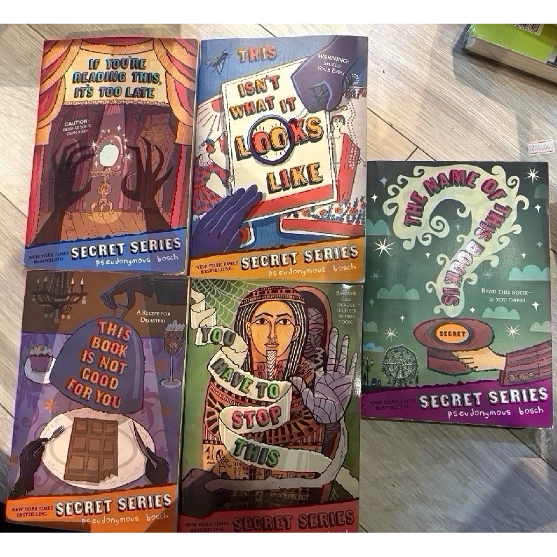 The secret series complete collection - Pseudonymous Bosch 995465