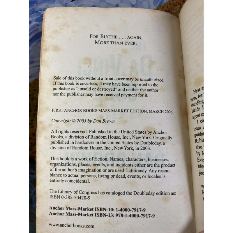 The Da Vinci Code - Dan Brown 994220