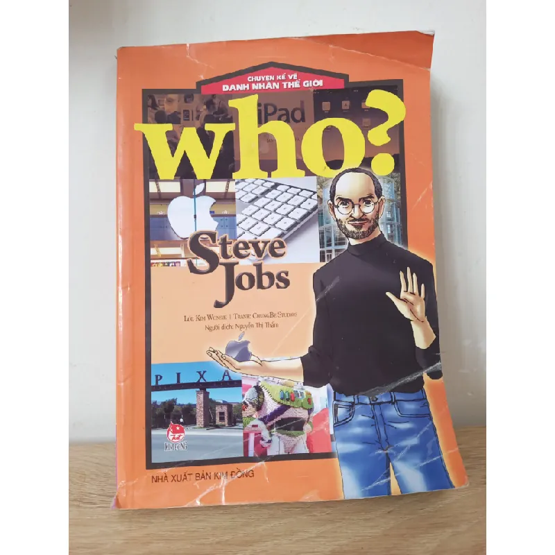 [Phiên Chợ Sách Cũ] Chuyện Kể Về Danh Nhân Thế Giới - Who? Steve Jobs (2018) - Kim Wonsik S2107 508713
