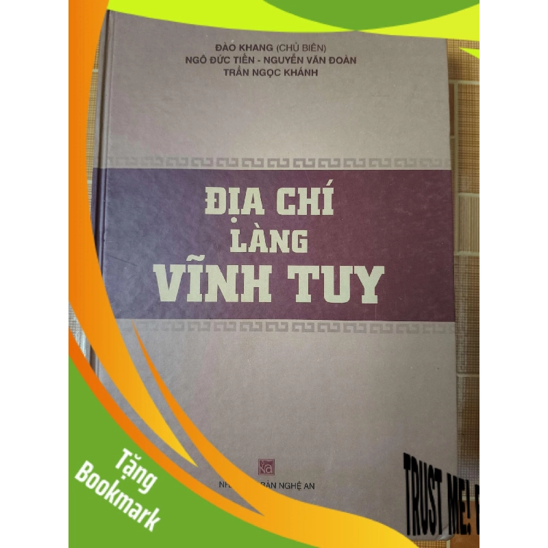 (TẶNG BOOKMARK) Địa chí làng Vĩnh Tuy - 2021 - 727 trang Sách lịch sử - triết học RBK3101 942995
