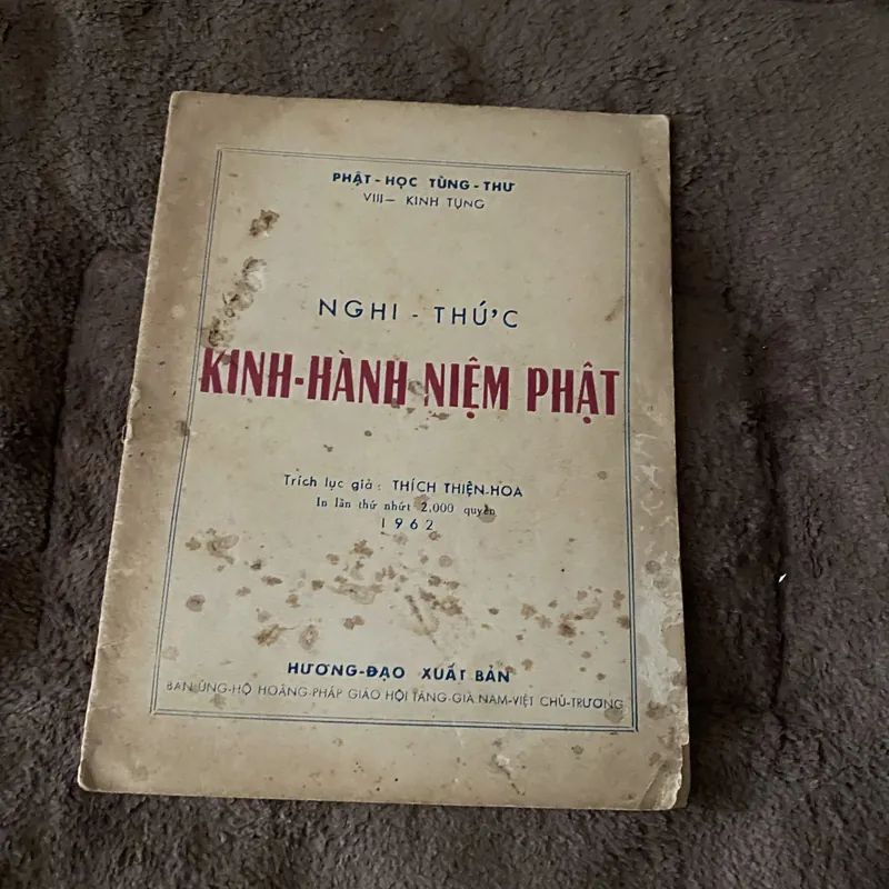 Nghi thức kinh hành niệm Phật (phật giáo trước 1975)  602513
