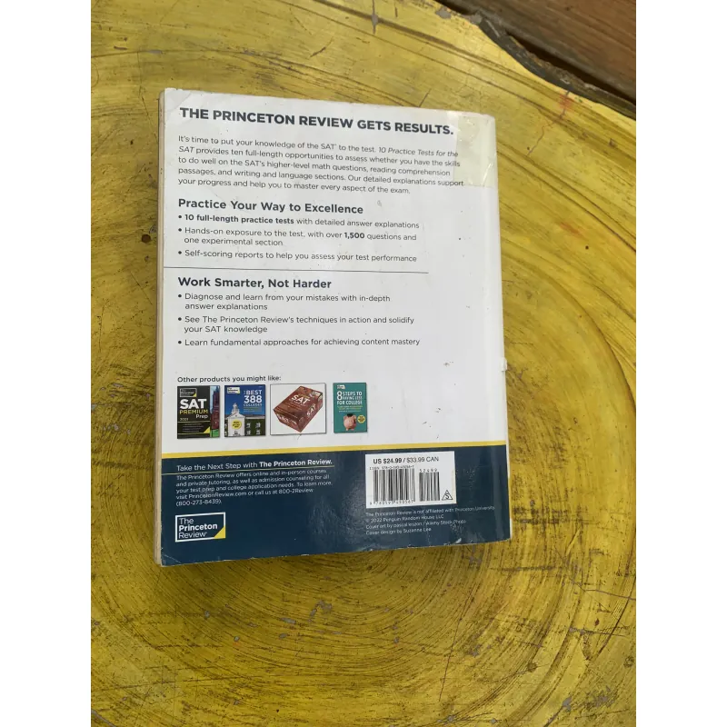 COMBO THE OFFICIAL SAT 2019 & 10 PRACTICE TEST FOR THE SAT 2023 799981