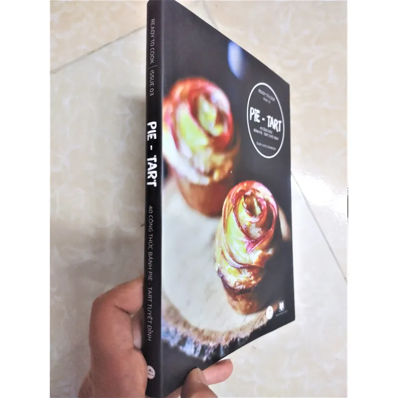 Sách - Ready to cook - Pie Tart (40 công thức bánh Pie Tart tuyệt đỉnh) 935088