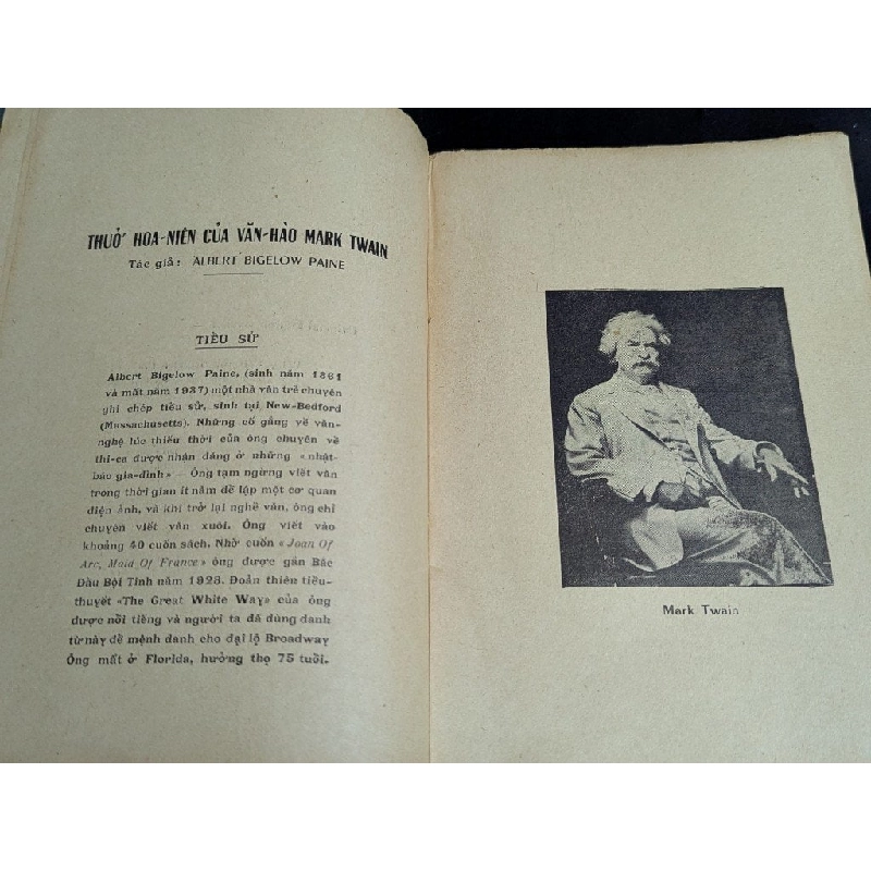 Thời hoa niên của một văn hào - Albert Bigelow Paine 539245