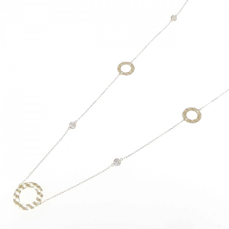 K18YG Dây chuyền kim cương 0.70CT - Hàng hiệu Chính hãng 848395