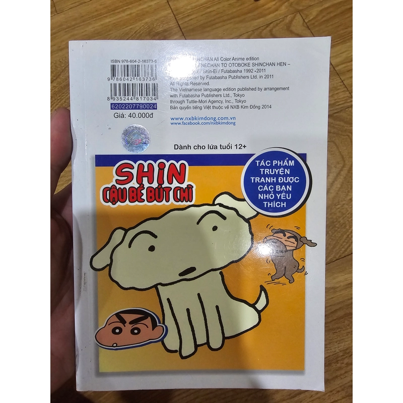Phiên bản hoạt hình màu - Shin cậu bé bút chì tập 24 444028