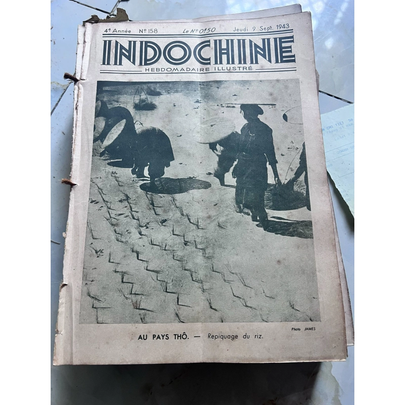Tuần san Indochine Hebdomadaire Illustré (TẠP CHÍ INDOCHINE) 459691