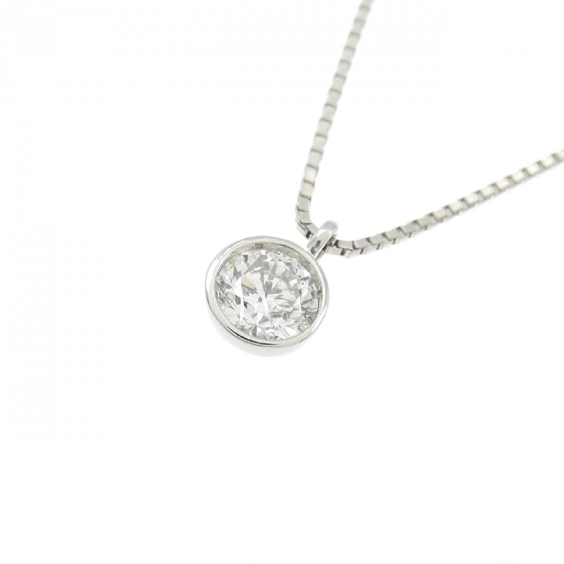 Dây chuyền kim cương Solitaire PT900/PT850 0.322CT - Hàng hiệu Chính hãng 863972