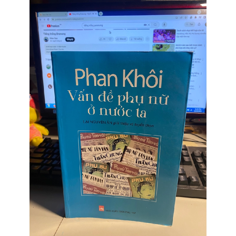 Phan Khôi - Vấn Đề Phụ Nữ Nước Ta-Tác giả Lại Nguyên Ân- sách lưu kho mới 90% 413048