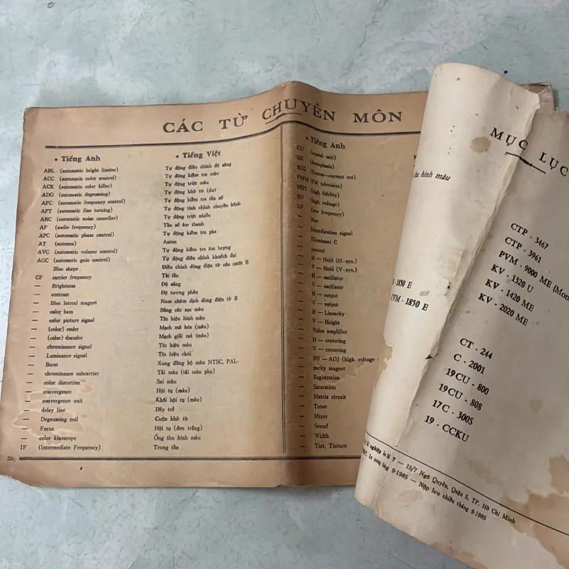 Sơ đồ máy thu hình màu (Tập 1) - 1985s 1009046