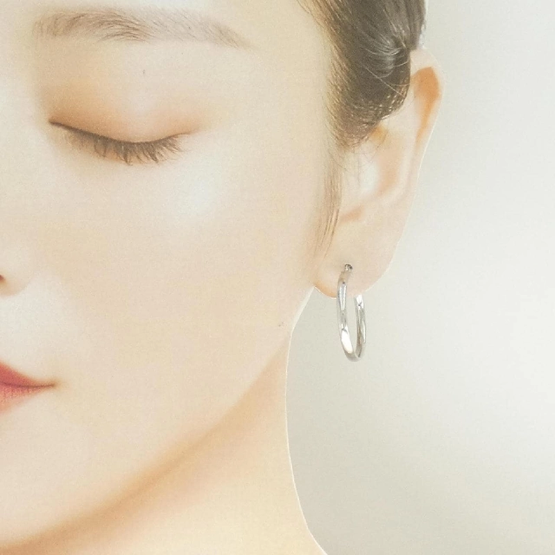 Bông tai hoop 750WG - Hàng hiệu Authentic 874514