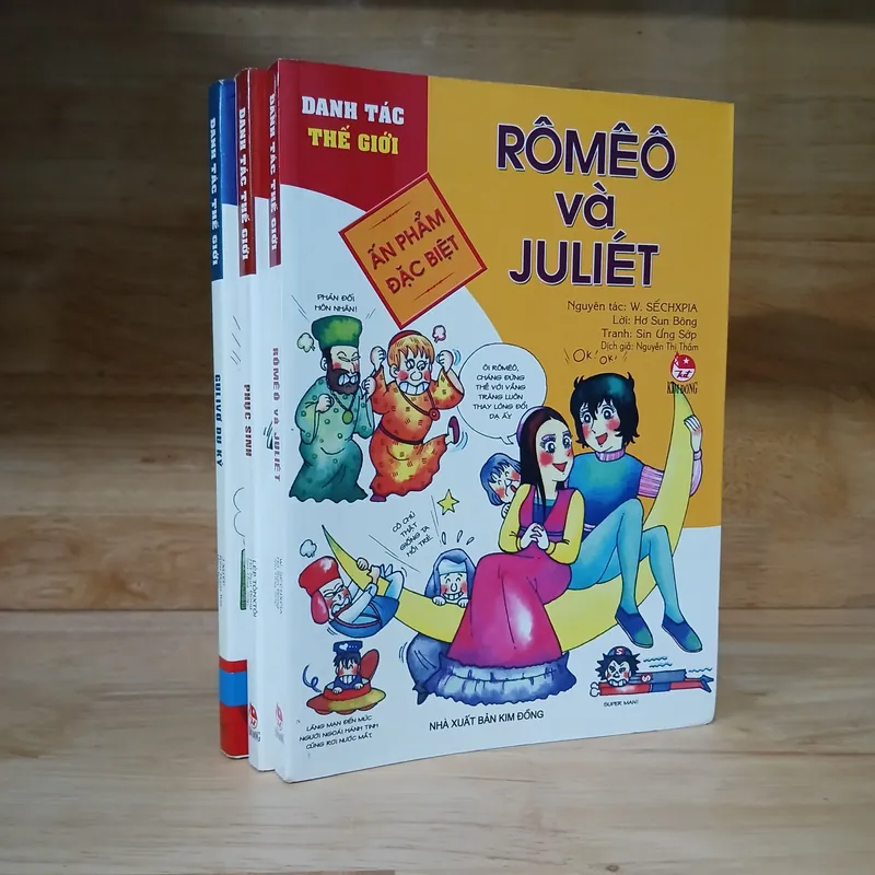 Truyện Tranh Danh Tác Thế Giới (3 Cuốn) 590321