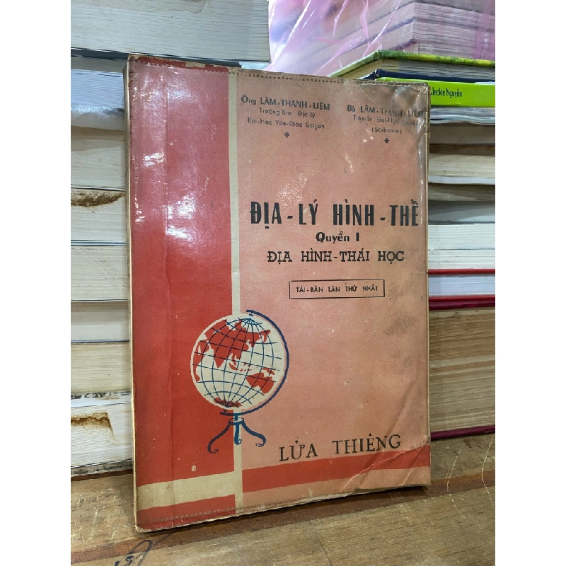 Địa lý hình thể, tập 1,2,4 - Lâm Thanh Liêm 304501