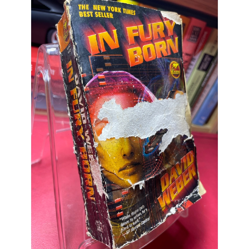 In fury born mới 50% ố vàng cong ẩm tróc bìa David Weber HPB1905 SÁCH NGOẠI VĂN 451241