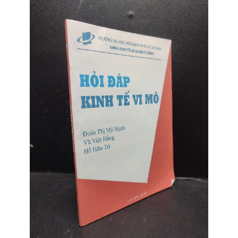 Hỏi đáp kinh tế vi mô năm 2014 mới 80% có viết nhẹ HCM.TN2602 giáo trình 300249