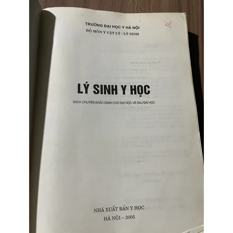 SINH LÝ Y HỌC SÁCH CHUYÊN KHẢO DÀNH CHO ĐẠI HỌC VÀ SAU ĐẠI HỌC 594330