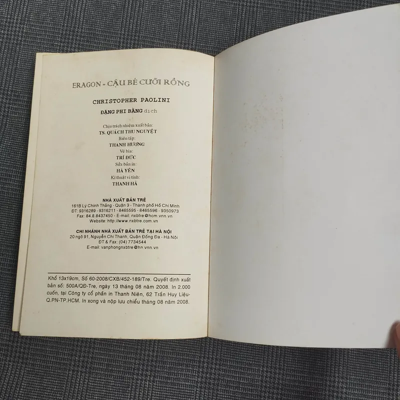 Eragon - Cậu bé cưỡi rồng - Tập 2 - Christopher Paolini 707024