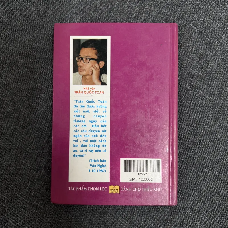 Cây me nước đeo vòng cẩm thạch (Bìa cứng) - Trần Quốc Toàn 790332