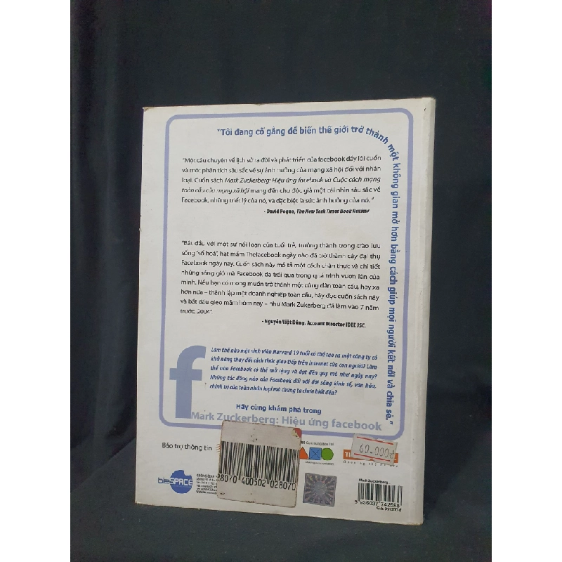 Hiệu ứng facebook mới 70% 2011 -HCM205 DAVID KIRKPATRICK SÁCH KỸ NĂNG 364360