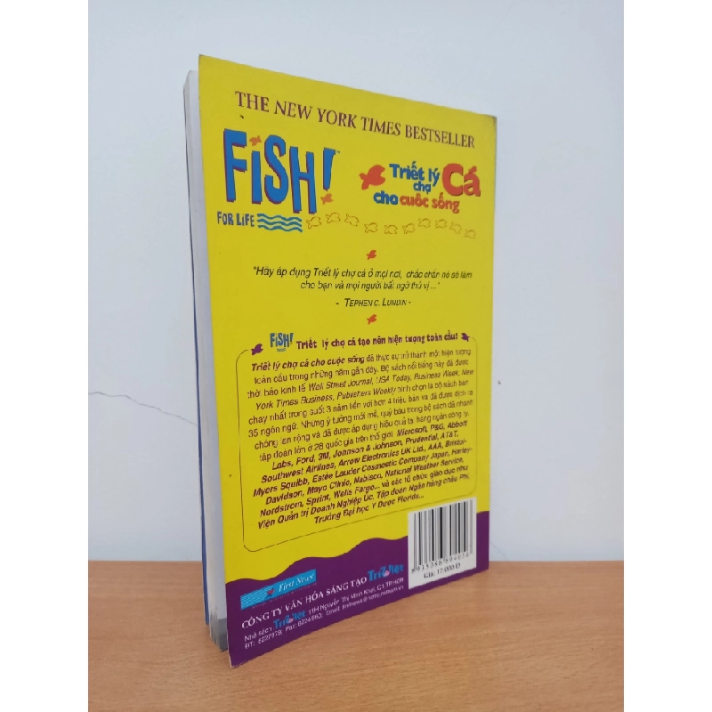 [Phiên Chợ Sách Cũ] Fish! Triết Lý Chợ Cá Cho Cuộc Sống 4 (2005) - Stephen C. Lundin, Ph.D., John Christensen, Harry Paul. S0209 548158