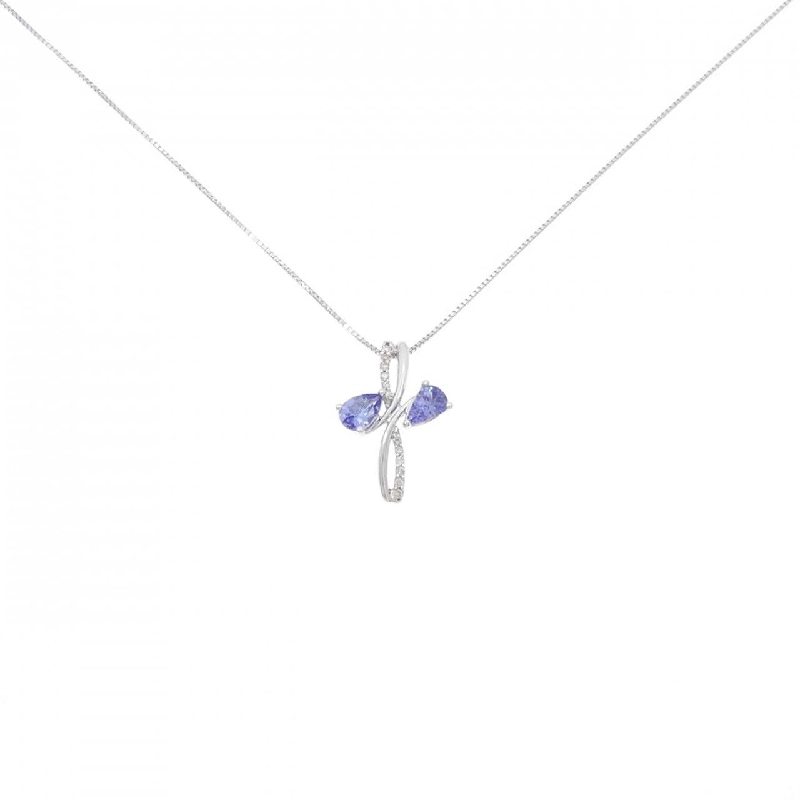 K10WG/PT Dây chuyền Tanzanite 0.75CT - Hàng hiệu Chính hãng 860616