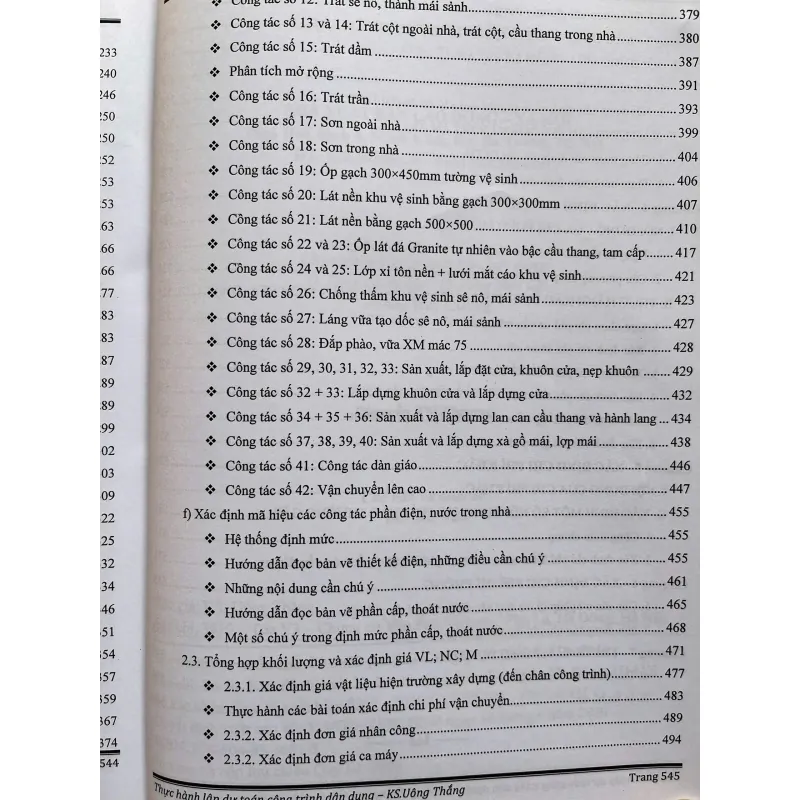 THỰC HÀNH DỰ TOÁN DÂN DỤNG 759974