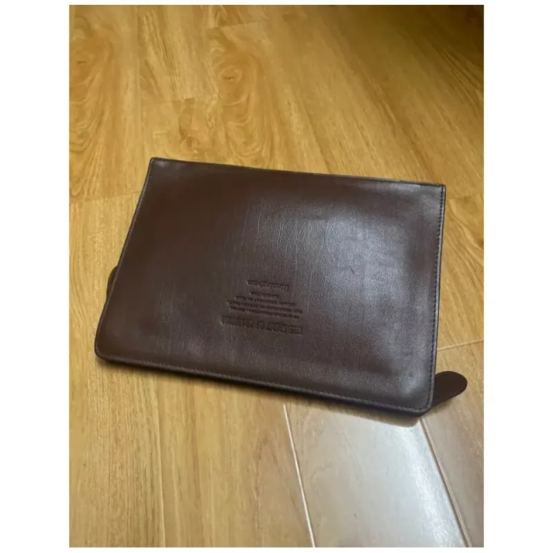 Clutch nam size 27*19*6 da thật 2hand 928778