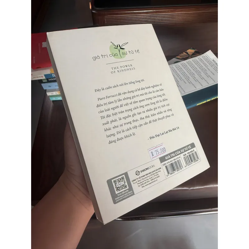 Giá Trị Của Sự Tử Tế – Piero Ferrucci | Sức mạnh của lòng tốt thay đổi cuộc sống- K2 1000862