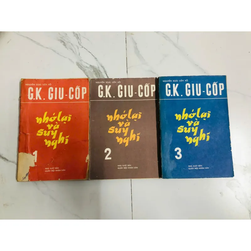 Nhớ Lại Và Suy Nghĩ (3 tập) – G.K. Giu-cốp (Nguyên soái Liên Xô) 739602