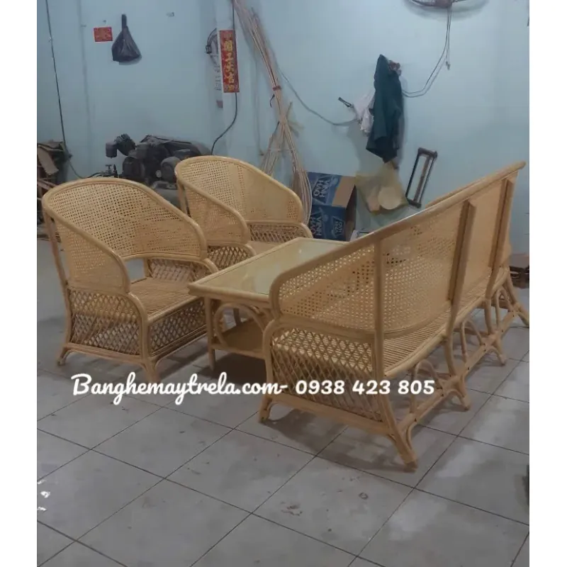 Sofa mây tự nhiên 596194