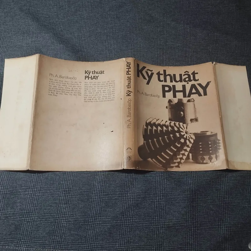 [Bìa cứng] Kỹ thuật Phay - Ph. A. Barơbasôp - Năm 1984 682445
