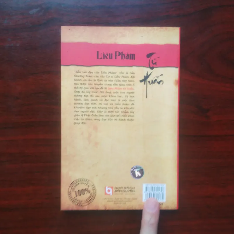 [Sách Minh Triết Phương Đông] Liễu Phàm Tứ Huấn (Viên Liễu Phàm) Giới Tử Văn 972586