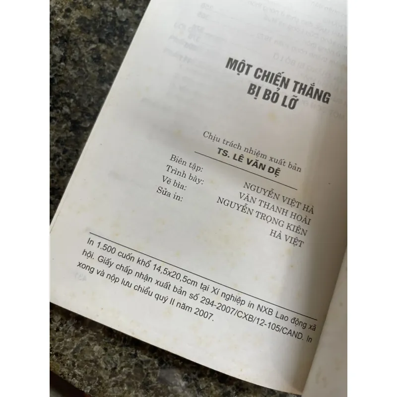 Một chiến thắng bị bỏ lỡ William Colby 707521