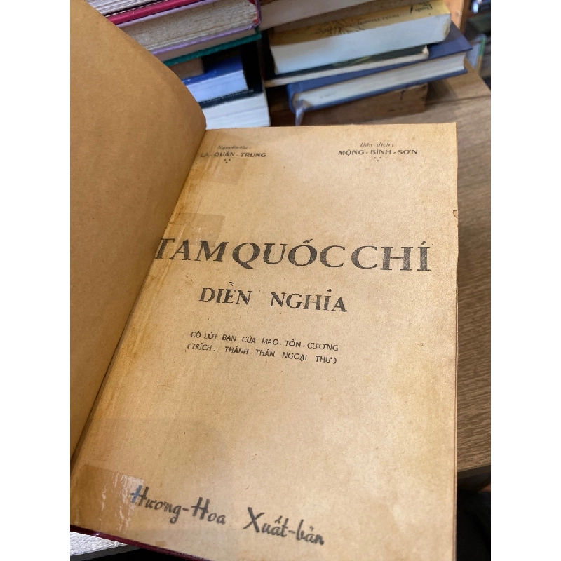 Tam quốc chí diễn nghĩa - Mộng Bình Sơn dịch 121742