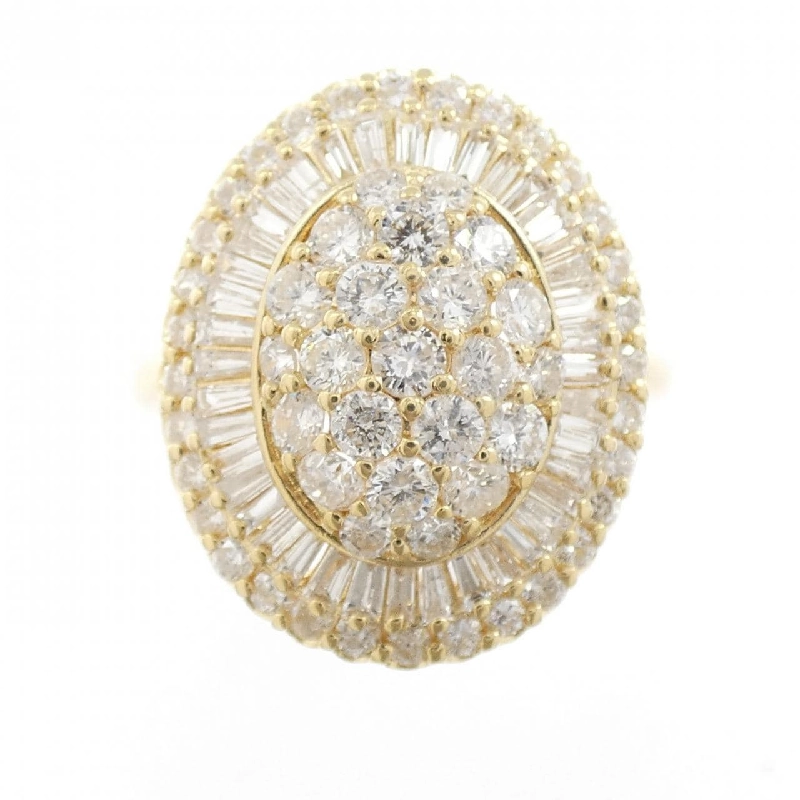 Nhẫn kim cương K18YG 2.00CT - Hàng hiệu Chính hãng 847809