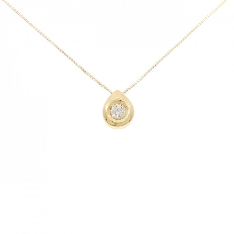 K18YG Dây chuyền kim cương 0.20CT - Hàng hiệu Chính hãng 859311