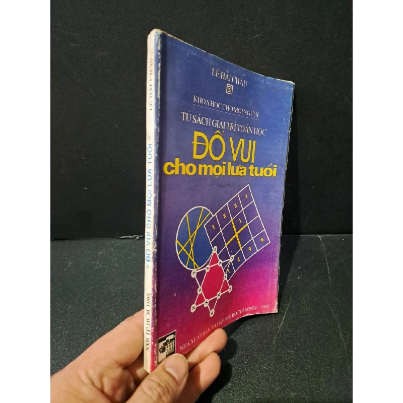 Đố vui cho mọi lứa tuổi mới 80% bẩn bìa, ố vàng 1995 Lê Hải Châu HCM1804 GIÁO TRÌNH, CHUYÊN MÔN 919079