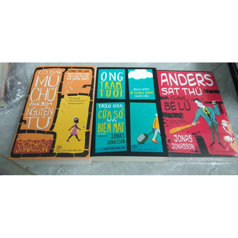 Trọn bộ 3 quyển Jonas Jonasson 274908