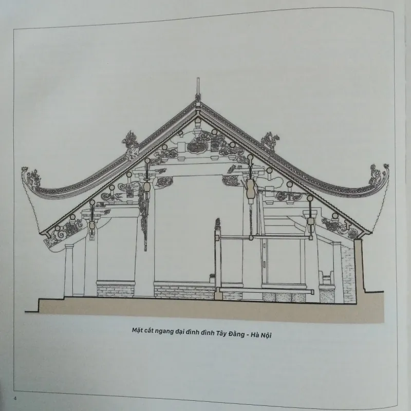 Sách kiến trúc: Bộ khung gỗ trong di tích kiến trúc cổ truyền Việt tập 1 603615